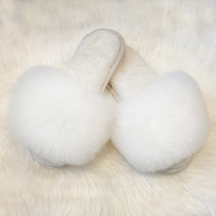 Alpaca Fur Slippers